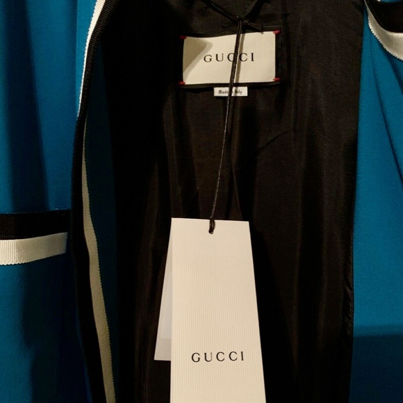 GUCCI  Blue Evening Jacket w/ Tags Size: S | US4 - Picture 6 of 8